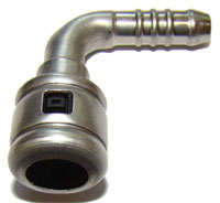 90 Degree Fuel Connector for Weber Fuel Rail